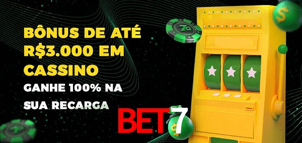 Bet7 melhor bônus de depósito